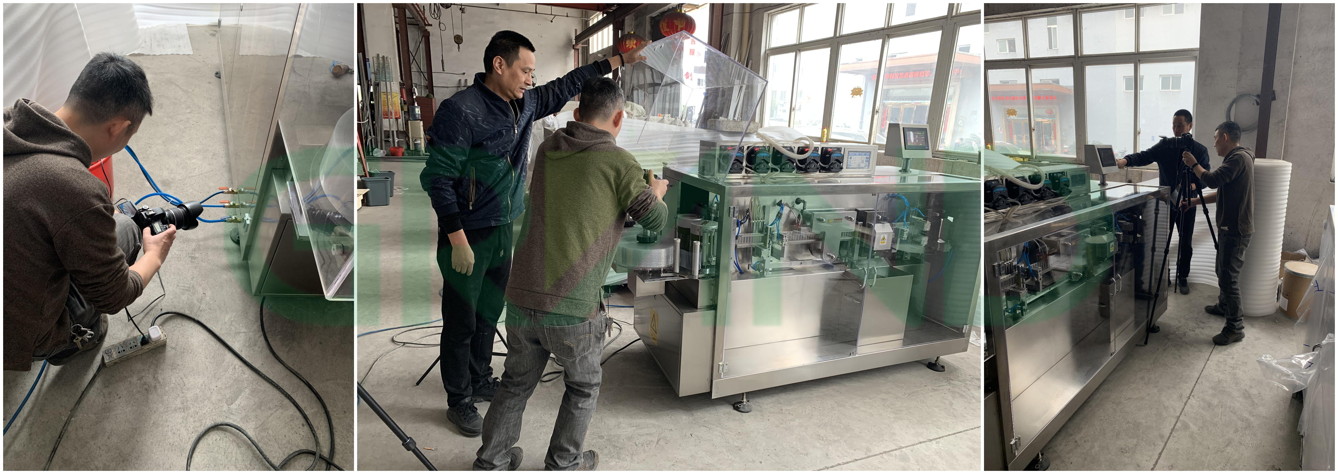 Serviço exclusivo --- Vídeo de instalação de máquinas profissionais gravado pelo fotógrafo