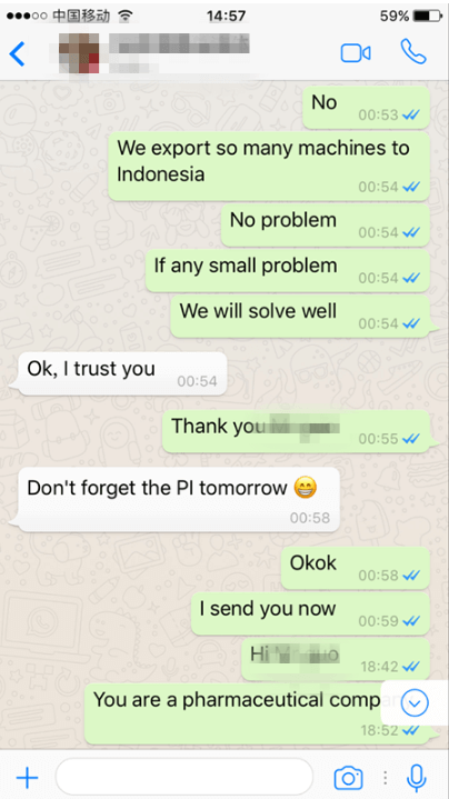 Formul&aacute;rio do cliente Indon&eacute;sia