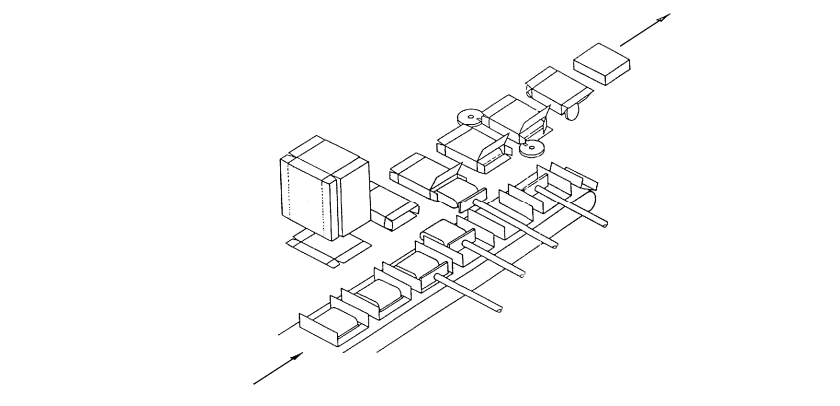 Princ&iacute;pio de funcionamento da m&aacute;quina de encaderna&ccedil;&atilde;o horizontal