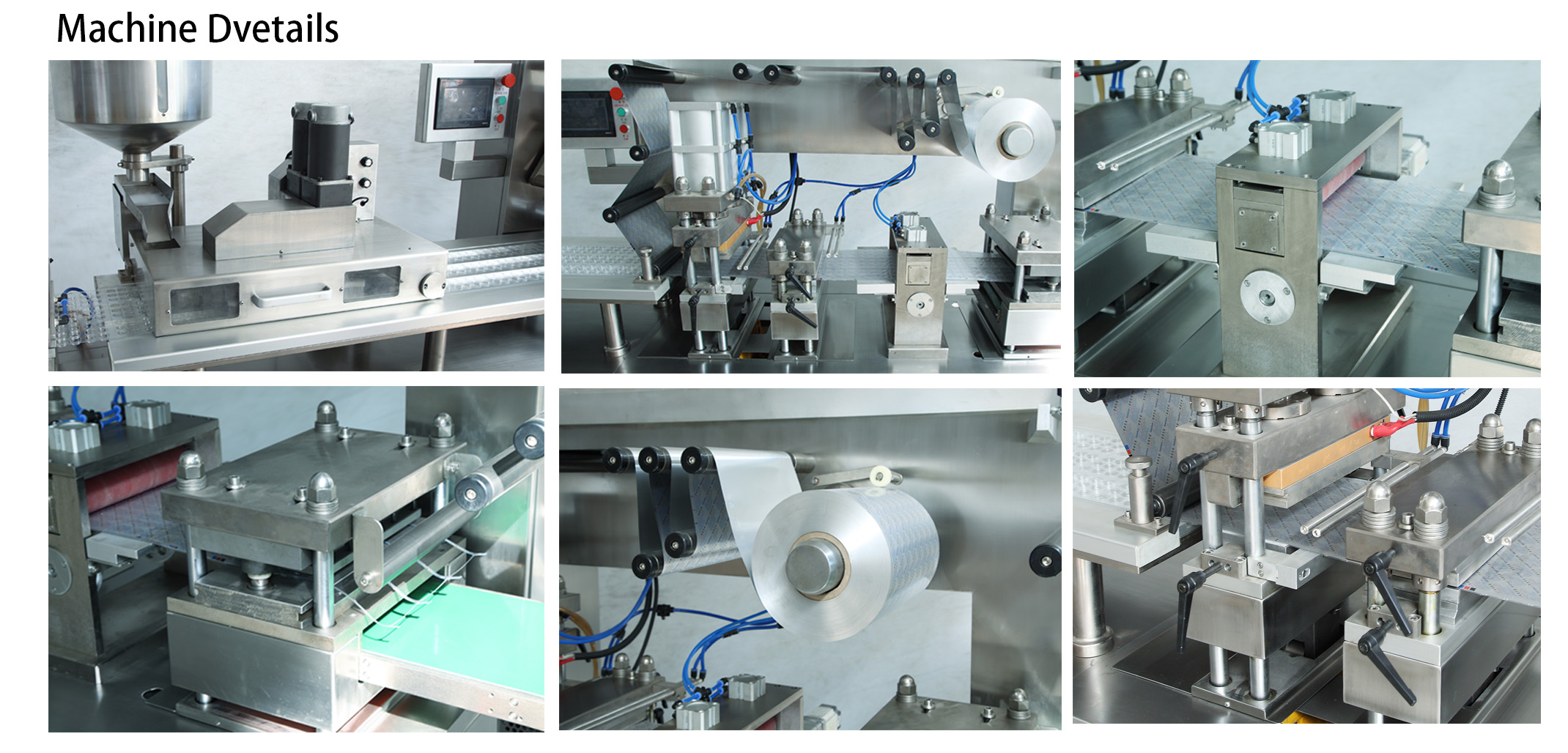 detalhes da m&aacute;quina de embalagem blister