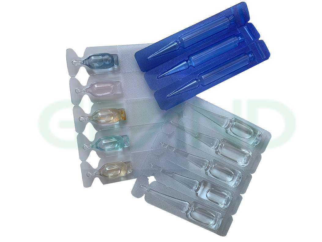 Ampola de pl&aacute;stico para l&iacute;quido essnetial de &aacute;cido hialur&ocirc;nico