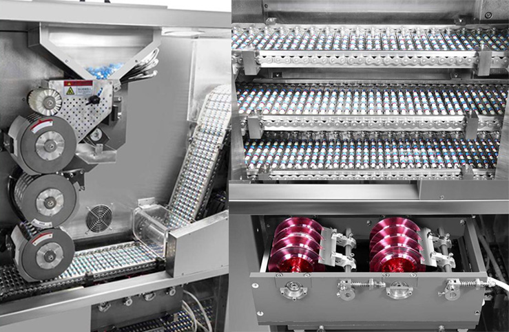 pequena m&aacute;quina de enchimento autom&aacute;tica de c&aacute;psula