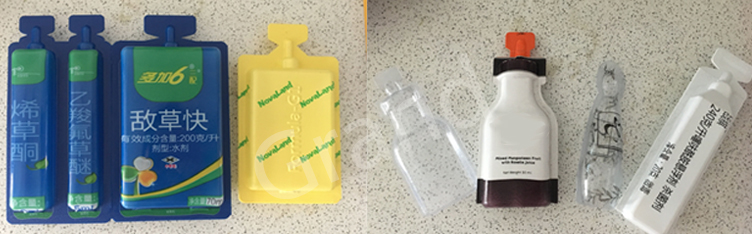 Amostra de m&aacute;quina de veda&ccedil;&atilde;o de enchimento