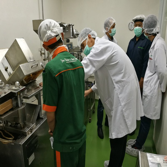 Debugging blister máquina de embalagem para o cliente da Indonésia