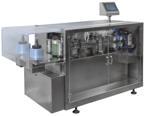 M&aacute;quina de enchimento da selagem da ampola pl&aacute;stica cosm&eacute;tica do perfume do insecticida