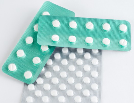 amostra de m&aacute;quina de embalagem de bolhas de comprimido