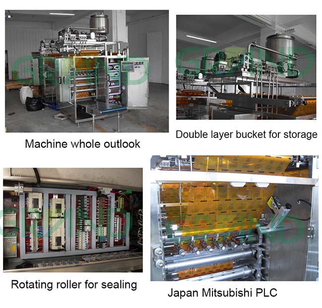 M&aacute;quina de embalagem de sachet pasta