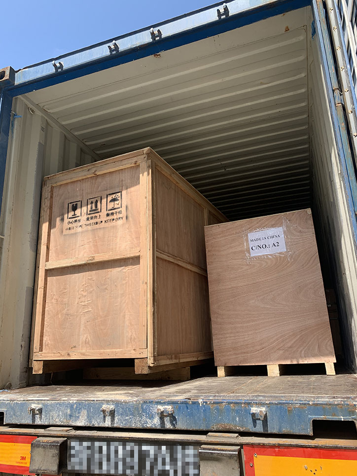 Mel Mono Dose Blister Packing Machine Shipping