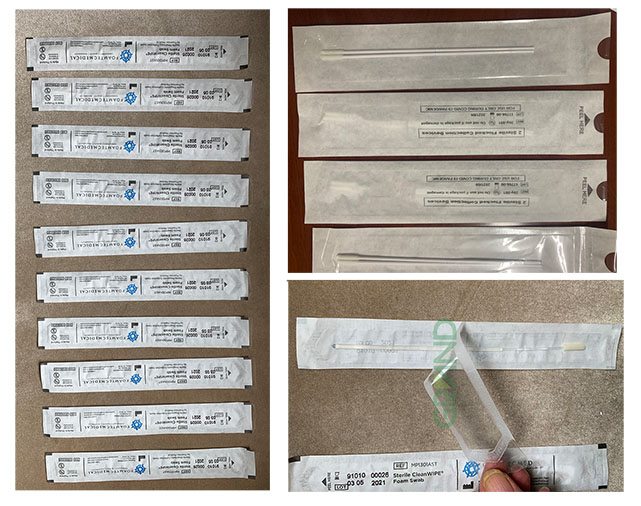 Dispositivos est&eacute;reis de coleta de coleta de coleta de embalagem