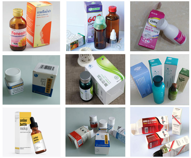 M&aacute;quina de caixa autom&aacute;tica para garrafa