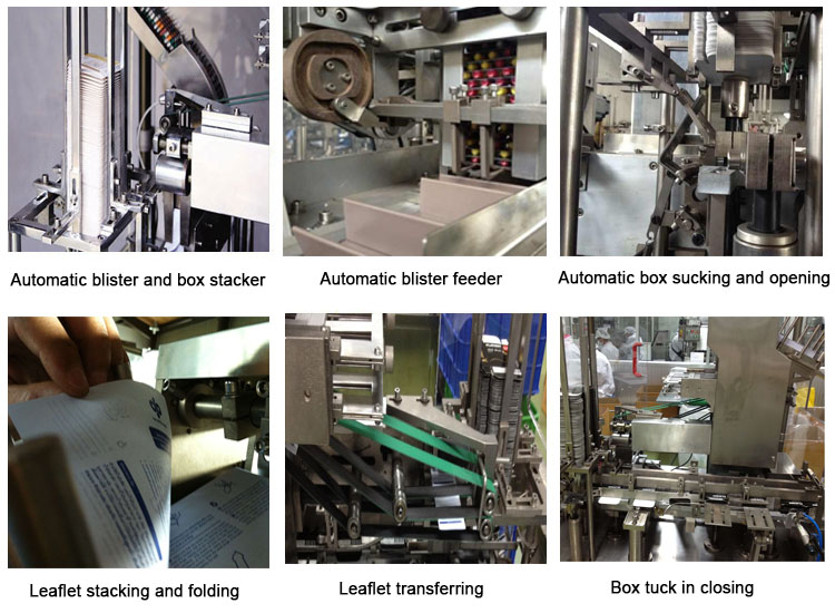 M&aacute;quina de caixa de bolha pequena autom&aacute;tica