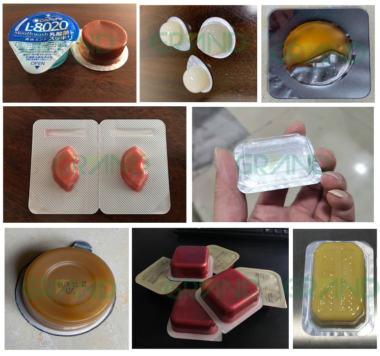 M&aacute;quina de embalagem de bolha de manteiga