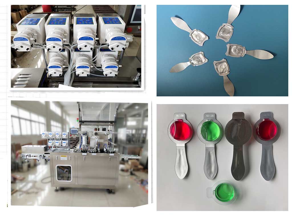 amostra de m&aacute;quina de embalagem de bolhas de perfume