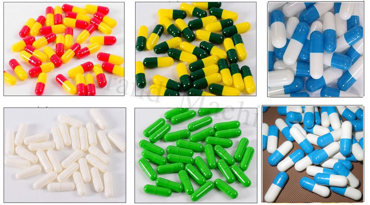 Amostra de m&aacute;quina de enchimento de c&aacute;psula semi -sutom&aacute;tica
