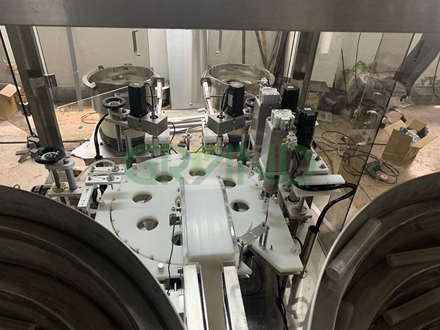 M&aacute;quina de preenchimento e capela do kit de teste de tubo Draw02