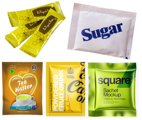 Amostra autom&aacute;tica de duas faixas de gel sachet