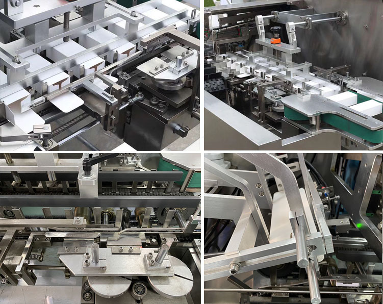 Detalhes da m&aacute;quina de papel&atilde;o