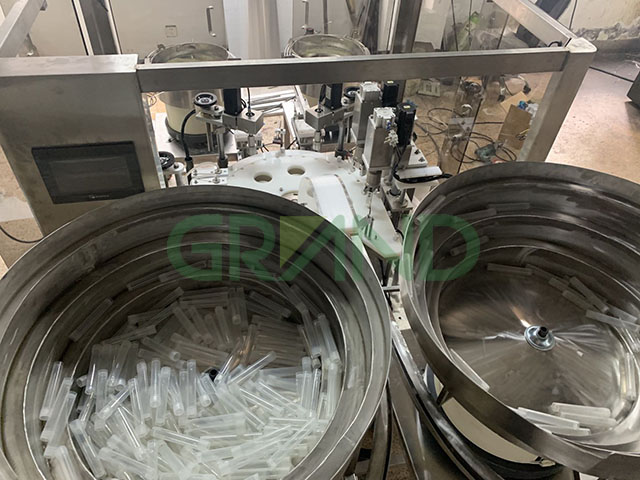 M&aacute;quina de preenchimento e capela do kit de teste de tubo Draw01