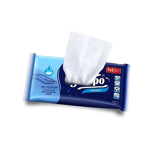 Poper de tecido &uacute;mido