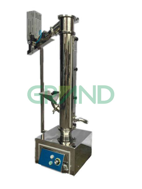 M&aacute;quina de polimento e classifica&ccedil;&atilde;o de c&aacute;psula vertical