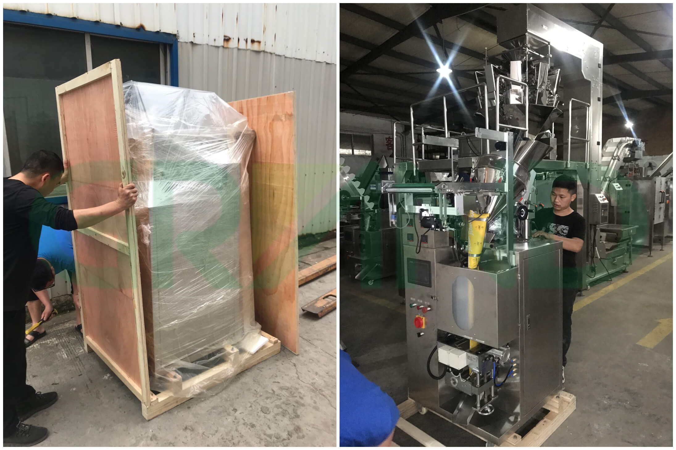 Tailândia - Máquina de embalagem de saqueta automática em pó